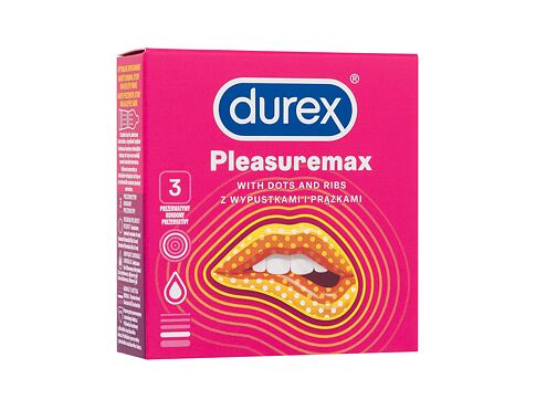 Kondomy Durex Pleasuremax 3 ks