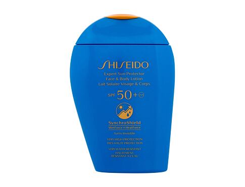Opalovací přípravek na tělo Shiseido Expert Sun Face & Body Lotion SPF50+ 150 ml poškozená krabička