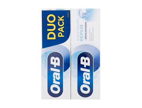 Zubní pasta Oral-B Gum & Enamel Repair Gentle Whitening 2x75 ml poškozená krabička